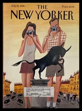 COVER ONLY The New Yorker July 15 1996 Double Exposure by Mark Ulriksen