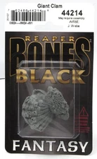 Reaper 44214 Giant Clam (Bones Black) Aquatic Animal Oyster Undersea Miniature