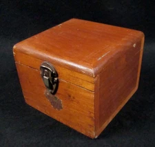 Vintage GOERZ ARTAR 19” Lens Wood BOX ONLY