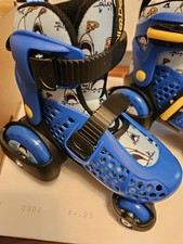 New Roller Derby Adjustable FunRoll Kids Skates Youth Medium size 11-2. 1363M