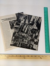 Vintage 2-page Clipping - Elton John article & photos 1975, 70's