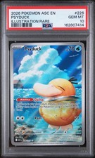 Pokemon Psyduck Ascended Heroes Illustration Rare #226 PSA 10 Gem Mint on eBay
