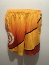 NBA Mitchell And Ness Atlanta Hawks Fadeaway ...