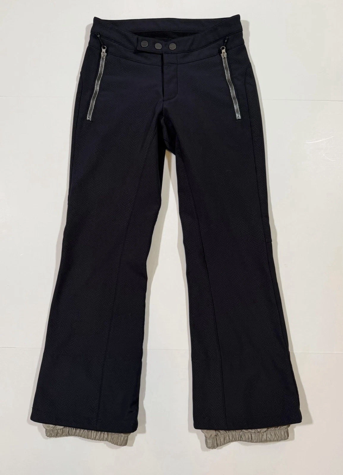 Body Glove Snow Pants Womens 6 Black Waterproof Softshell Bootcut Insulated 6440