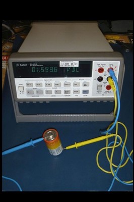 HP/Keysight/Agilent 34401A 6 1/2 Digit Multimeter,Passes Self Test,GBIB/RS-232