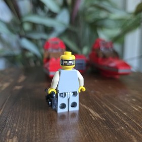 LEGO Star Wars 7113 Twin-Pod Cloud Car &ndash; 2002 &ndash; w/ Lobot Minifigure