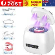 Ultrasonic UV Cleaner for Dentures Aligner Retainer Dental Cleaning Machine AU,