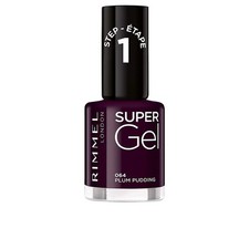 Image of Rimmel London Super Gel Nail Polish At Home Gel Manicure Plum Pudding Purple