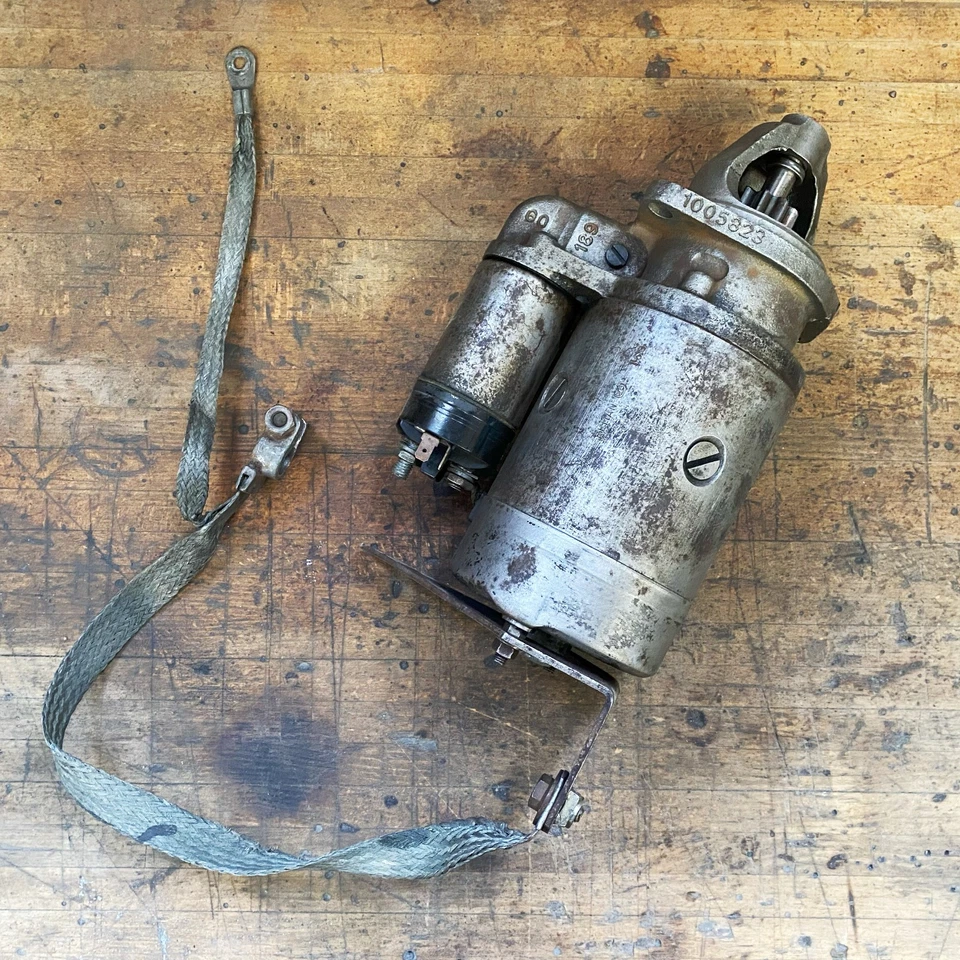 BMW 2002tii 1600ti 1800ti 320i 1966-1979 motor de arranque probado remanufacturado OEM Foto 2 de 4