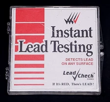 3M Lead Check Instant Lead Surface Testing Swab Kit Box of 6 New Unused Swabs