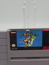 Super Mario World (Super Nintendo SNES, 1991) Authentic