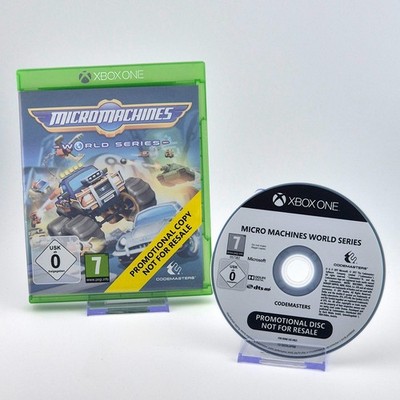 Micro Machines World Series - Promo - Xbox One - Near Mint - Fast Shipping - PAL