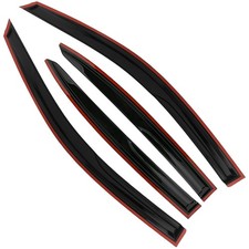 For 2013-2017 Honda Accord Jdm Wavy Mugen Rain Guard Window Visors 4 Piece A7