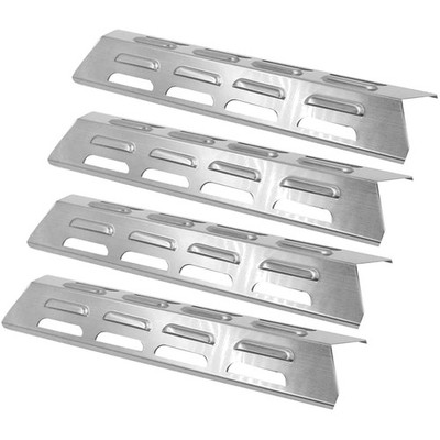Gasgrill Brennerabdeckung Edelstahl 41x10cm kompatibel mit Landmann Tepro Out...