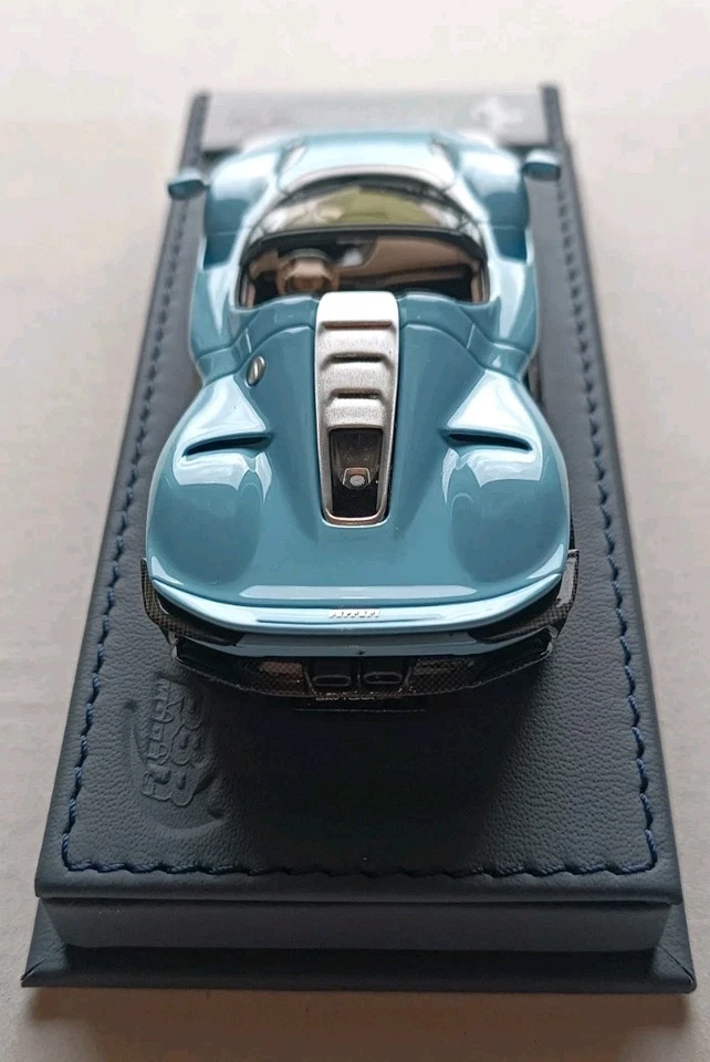 BBR CALSITO CDL613A FERRARI DAYTONA SP3 AZZURRO LAPLATA RARE LIMITED 1/43 - Immagine 4 di 4