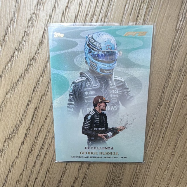 Topps 2025 Eccellenza Formula 1 La Passione George Russell Mercedes-AMG Petronas