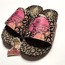 NWOB Skechers x Snoop Dogg Dr. Bombay Leopard Slide Sandals Men s 10 Animal