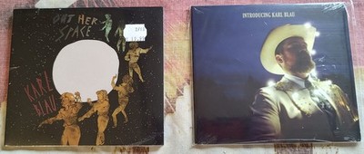 KARL BLAU - 2 CDS - OUT HER SPACE & INTRODUCING - BOTH NEW/SEALED PHILLY SINGER