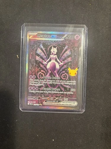 Pokemon 30th Celebration MewTwo Ex 151/128 30th Anniversary SIR Mint
