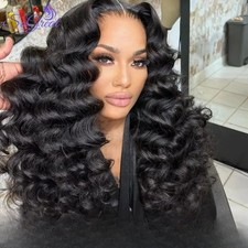 13x4 Lace Frontal Loose Deep Wave Lace Front Wig 13x6Loose Body Wave Pre-Plucked
