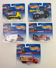Lot of 5 Hot Wheels Haulers Trucks 1990s DieCast McDonalds VINTAGE NIB