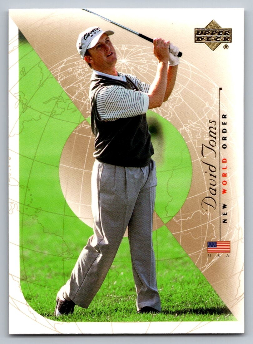 2003 UPPER DECK GOLF CARD NEW WORLD ORDER #79 DAVID TOMS