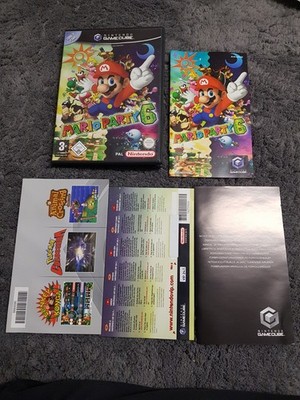 NINTENDO GAMECUBE Mario Party 6 Komplett mit Anleitung CIB - Top Sammler
