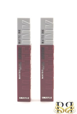 Liquid lipstick Maybelline Super Stay Matte Ink color Lover 5ml 0.17oz (2 pack)
