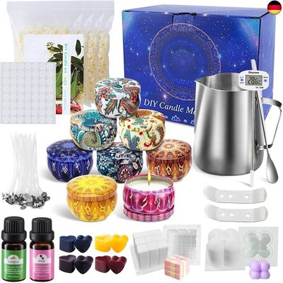 JOTOL Kerzen Selber Machen Set,Kerzenherstellung Kit mit