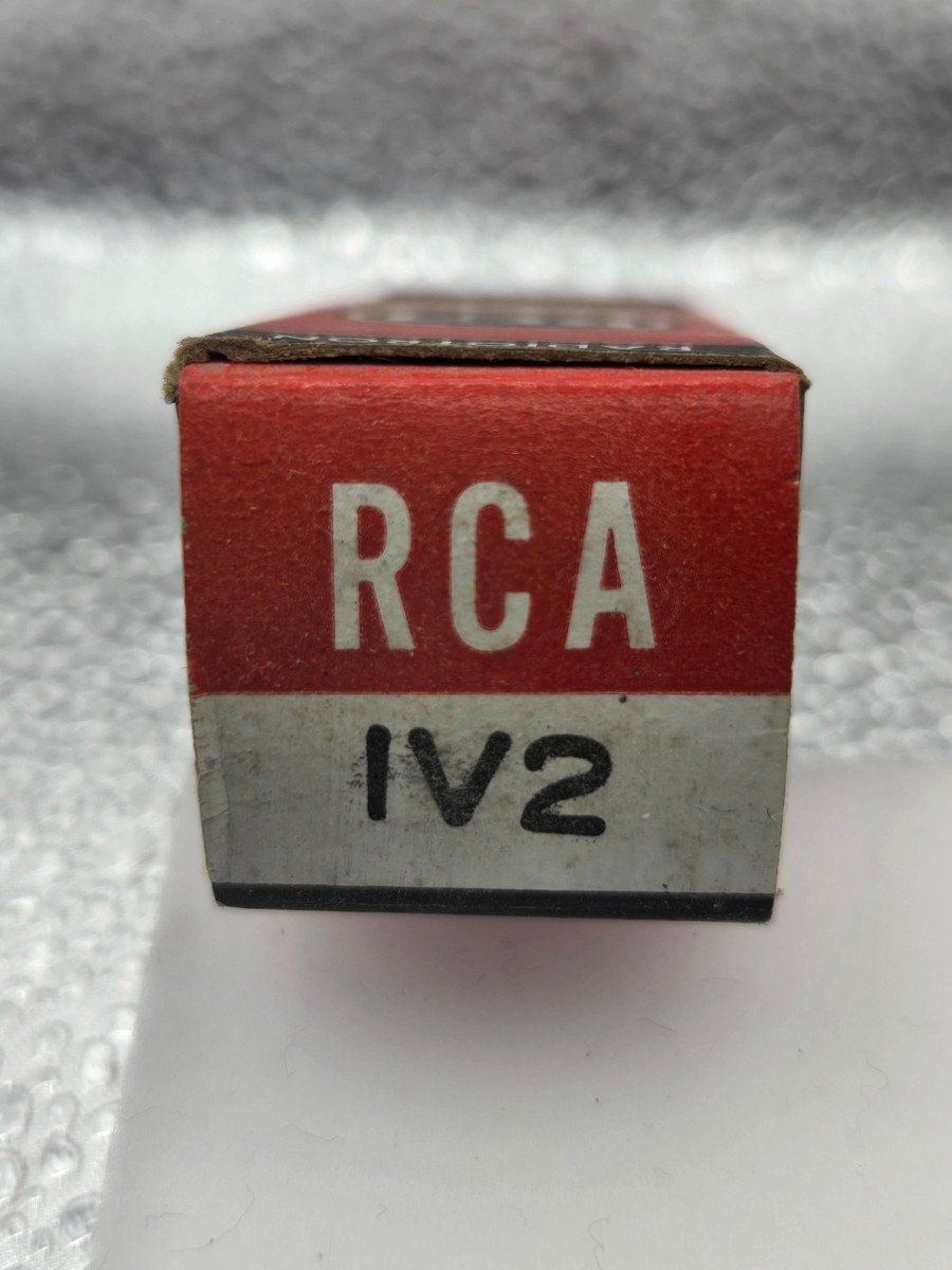 RCA IV2 Radiotron Electron Tube New in Box Old Stock | eBay