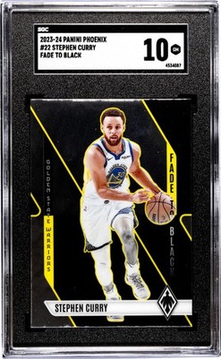 2023-24 Panini Phoenix - Fade to Black Stephen Curry #22 for sale