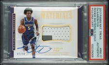 2017 National Treasures DE’AARON FOX Gold /10 Rookie Patch PSA Signed Auto Card