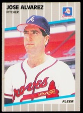 1989 Fleer #585 Jose Alvarez