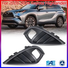 Fog Light Bezel Driver and Passenger Side Fit For 2020-2024 Toyota Highlander