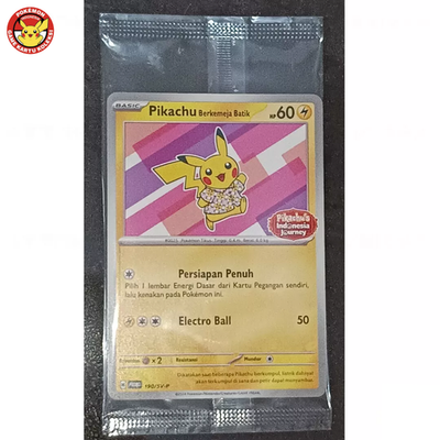 【 PSA10】ピカチュウ Pikachu Berkenjung Batik PSA 10 Pikachu Berkemeja Batik 155/SV-P Indonesia Journey Promo
