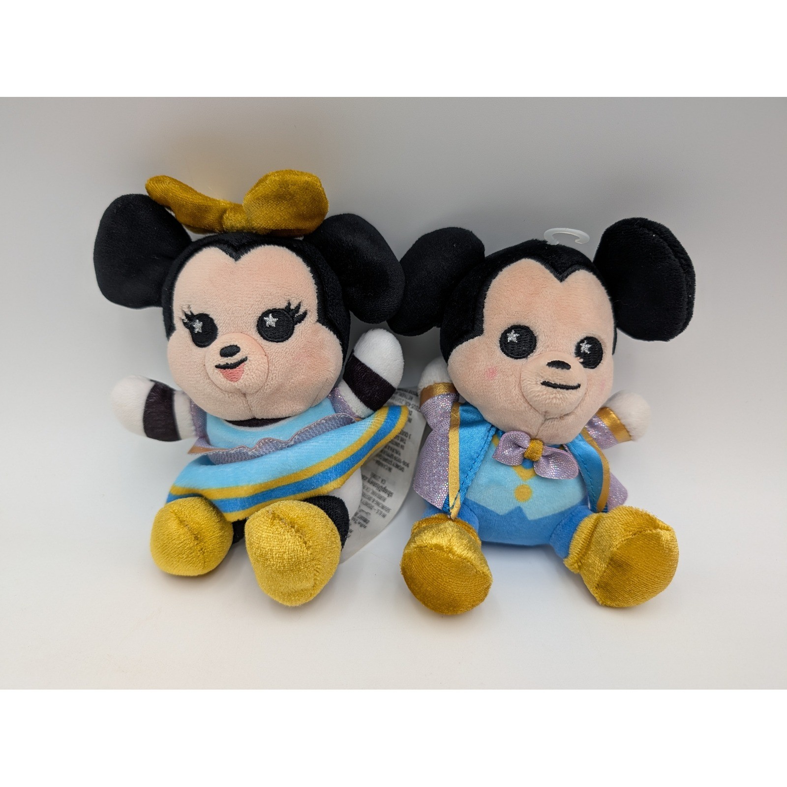 Disney Wishables Mickey Minnie Mouse Plush Toy Stuffed Animal Lot