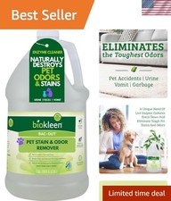 Bac-Out Pet Stain Remover - Enzymatic, Natural, Plant-Based Destroys Stains ...