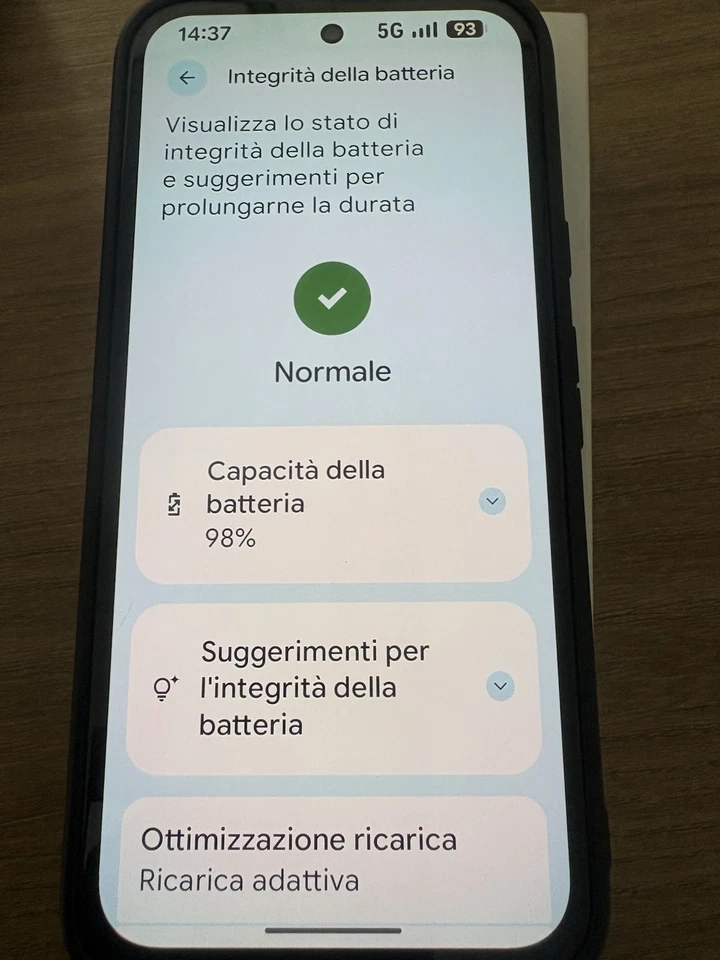Google Pixel 8A - 256GB - Nero Ossidiana (Sbloccato) (Dual SIM) PARI AL NUOVO - Immagine 3 di 4