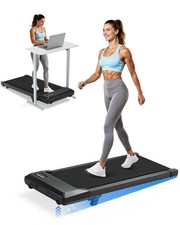 Superun Walking Pad with 6 Incline, Under Desk Treadmill for Home Office,3 in 1