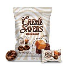 Creme Savers Chocolate and Caramel Hard Candy | The Taste of Sweet Chocolate