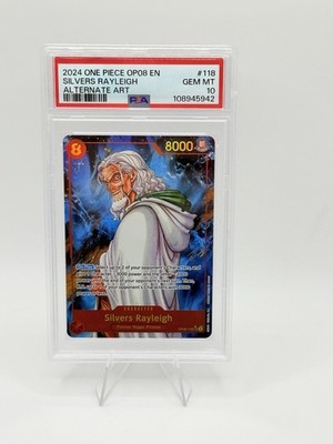 Silvers Rayleigh SEC Alt Art OP08-118 - Two Legends - One Piece