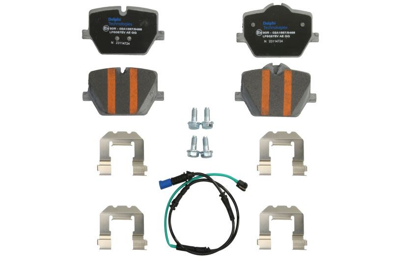 Plaquettes de frein DELPHI LP5067EV pour sécuriser vos trajets en famille et départs en vacances