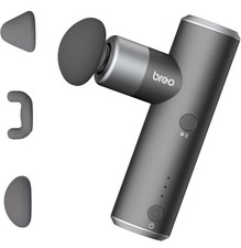 Breo S1 Deep Tissue Massage Gray Gun - 4-Stage Mini Massage Gun