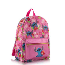 Disney Kids' Stitch 16" PU Backpack - Pink