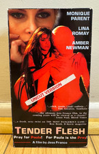 RARE SOV HORROR VHS Tender Flesh VHS 1997  Jess Franco Sexploitation Nudity