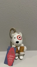 Target Mascot Bullseye Purse Charm Keychain New