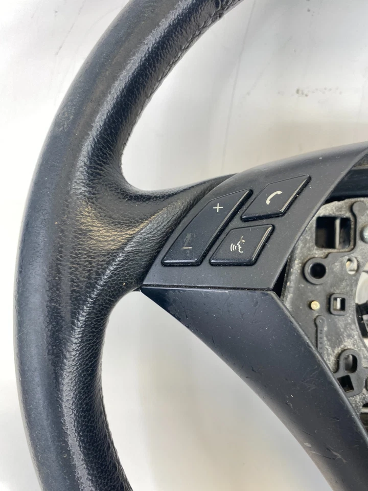 2006 2007 BMW 525i Driver Steering Wheel w/ Controls Switch Assembly OEM Foto 3 de 4