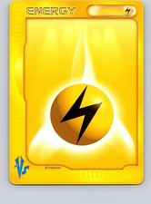 Japanese Pokemon Vintage VS Series NM-M Lightning Energy Card