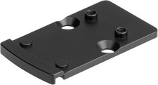 Osight RMR to RMSc Adapter Plate for Slide Cut, Compatible Matte Black
