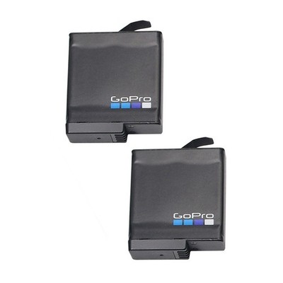 2Pcs New Genuine GoPro 5 Battery For GoPro AHDBT-501 HERO5 Black Silver